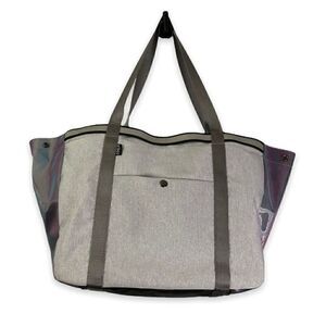 ANDI New York Aqua Reflective Summer Iridescent Tote Bag Purse